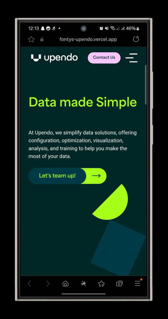 Mobile mockup 1