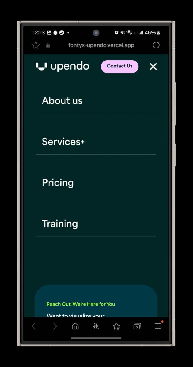 Mobile mockup 2